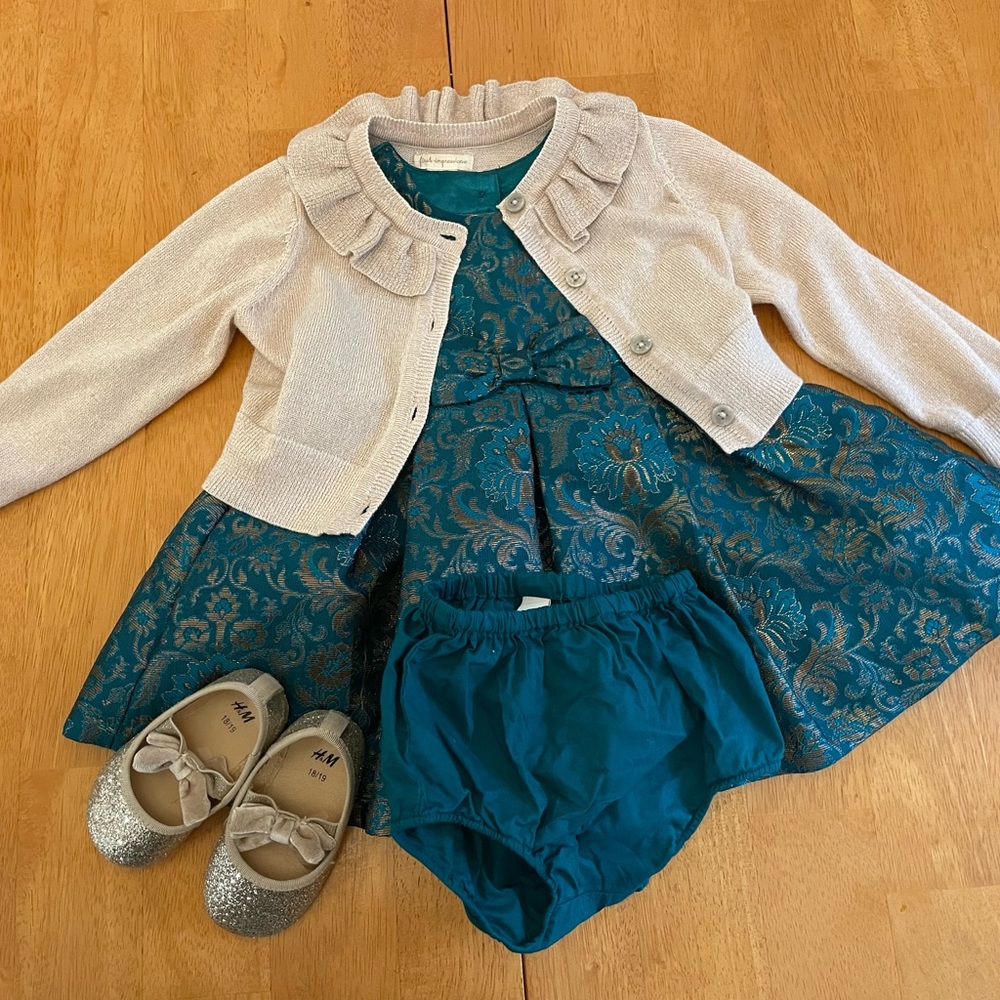 Holiday/wedding outfit for 12-18m